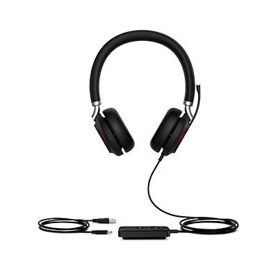Yealink DUO Ear Piece Headset With USB and Bluetooth, UH38-DUO