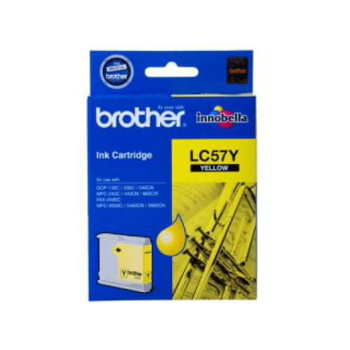 Brother LC57Y Yellow Standard Yield Ink Cartridge