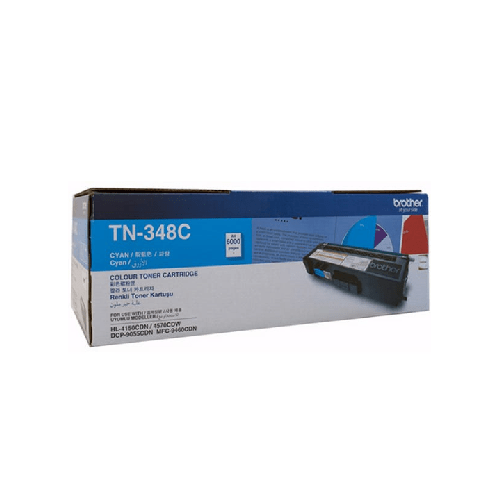 Brother TN-348C Cyan Original Toner Cartridge