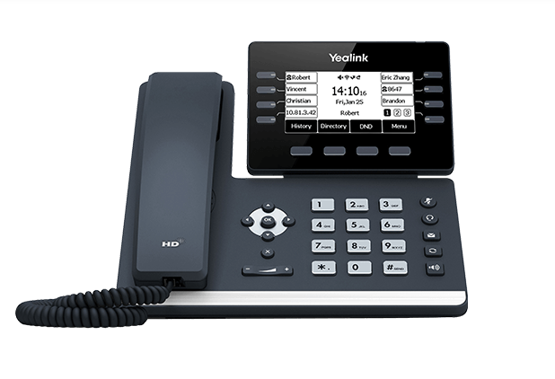 Yealink Gigabit IP Phone with USB Port, built-in Wi-Fi and Bluetooth, excludes PSU SIP-T53W