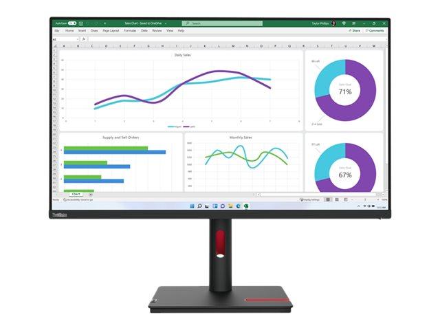 Lenovo ThinkVision T32h-30 31.5-inch 2K QHD Monitor (63D3GAT1SA)