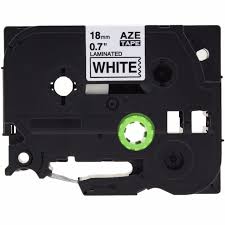 Brother TZ241 Black on White