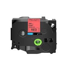 Brother TZ451 Black on Red