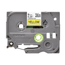 Brother TZ621 Black on Yellow
