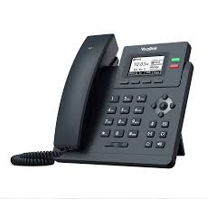 Yealink Desktop IP Phone with built-in Wi-Fi, 10/100Mb Ethernet, Includes PSU