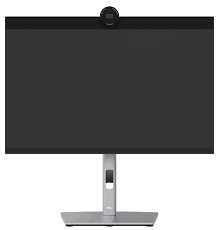 Dell 24 Video Conferencing Monitor - P2424HEB,  60.47cm (23.8") Full HD (1920 × 1080) 1x HDMI (HDCP 1.4) 1x DP 1.2 (HDCP 1.4) 1x 4MP RGB + IR 2K camera at 30 fps (FHD at 60)MNDE210-BKVC