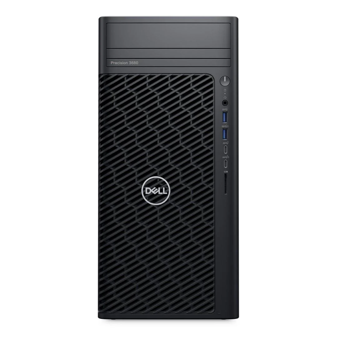 Dell Precision 3680 Tower Intel Core i9 14th Gen 14900 (36 MB cache, 24 cores, 32 threads, 2.0 GHz to 5.8 GHz, 65W)  DTDE36809161TBW11P3