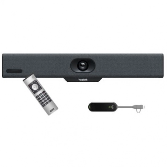 Yealink All-In-One Android Video Bar for Teams, Incl VCR11 remote control and WPP30  A10-015