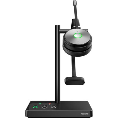 Yealink WH64 Mono Hybrid Bluetooth and Dect Headset, Teams Certified, USB-C Connection WH64-HYBRID-MONO