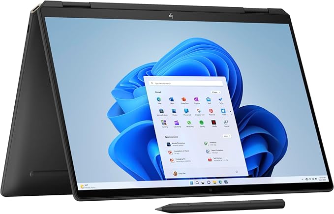 HP EliteBook Ultra G1q 14.0" 2.2K Touchscreen Bright View UWVA WLED+LBL sRGB 300nit DBTSP eDP 1.4+PSR2 Low-Power flat LCD Panel with 5MP+IR Camera (2240 x 1400) Qualcomm Snapdragon® X Elite X1E-78-100 Processor (8M Cache, up to 3.4 GHz) NBHPA37BKET