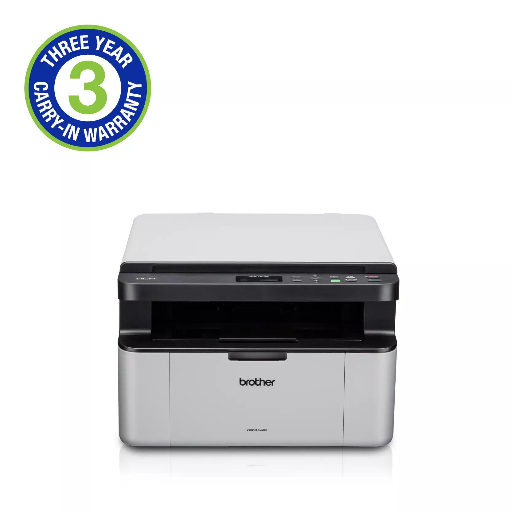 Brother DCP1610W, A4, 3-in-1, 20ppm, Mono, 150 Sheet Paper Tray