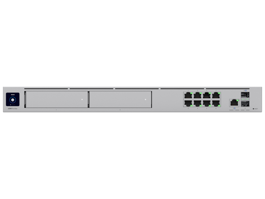 Ubiquiti UniFi Dream Machine Pro Max 8 Port Gigabit 1x2.5G 2SFP+
