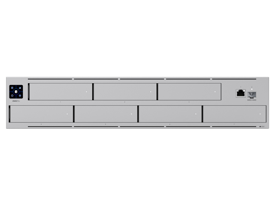 Ubiquiti UniFi NAS Pro 2U 7 Drive Bays