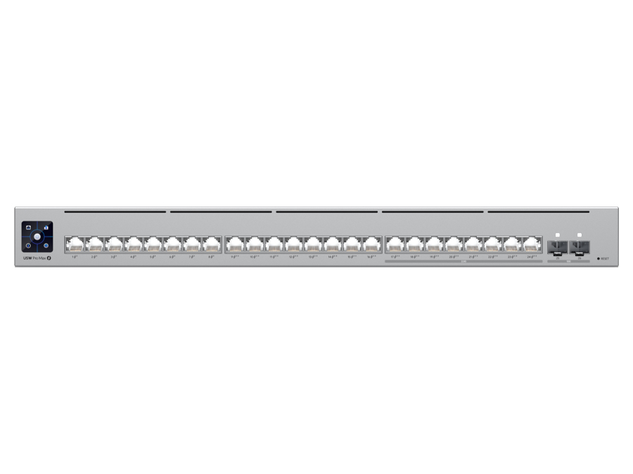 Ubiquiti UniFi Pro Max Switch 24 with 16PoE 8x 2.5Gbps PoE++ 400W