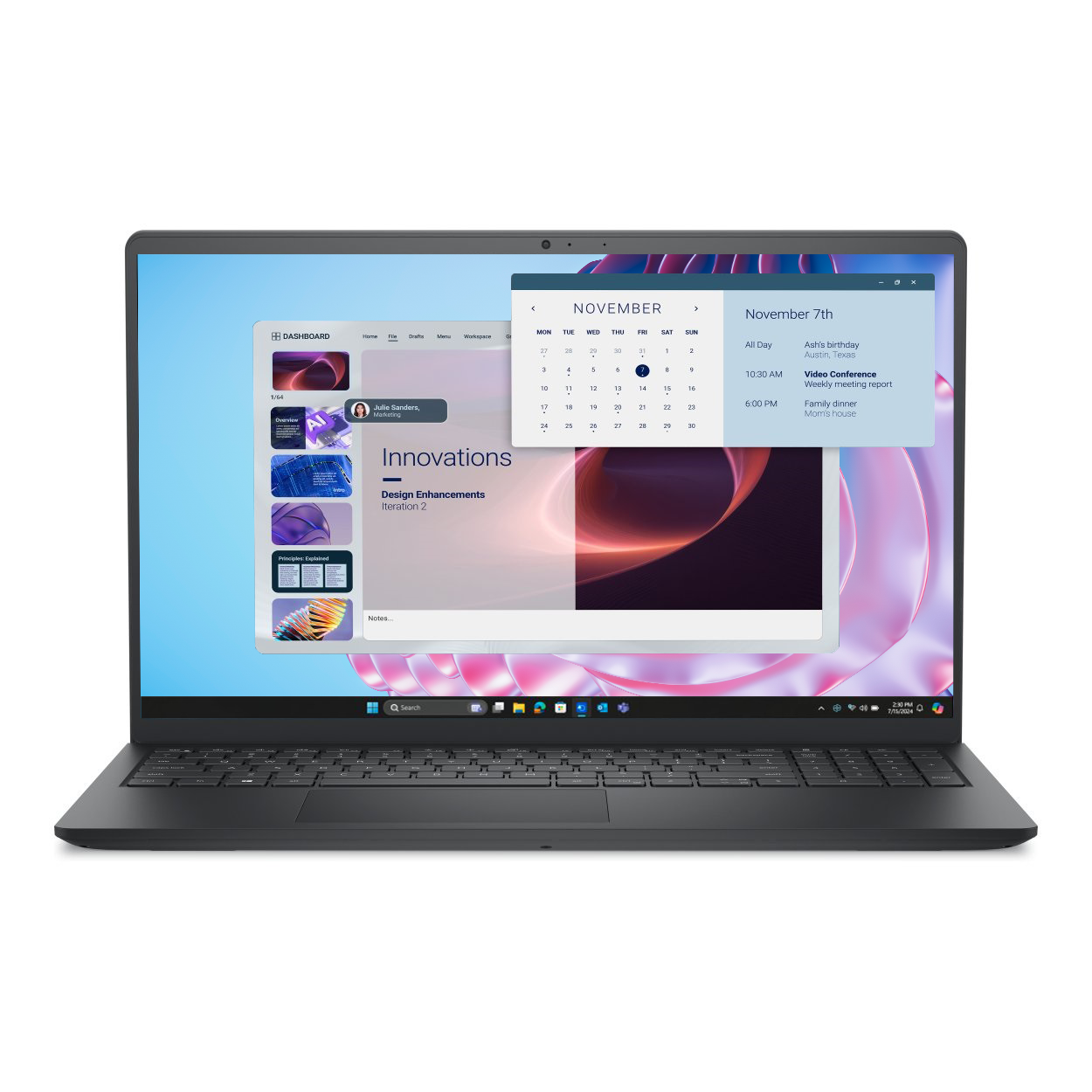 Dell Pro 15 Essential PV15250 – 15.6″ Core i7 Laptop
