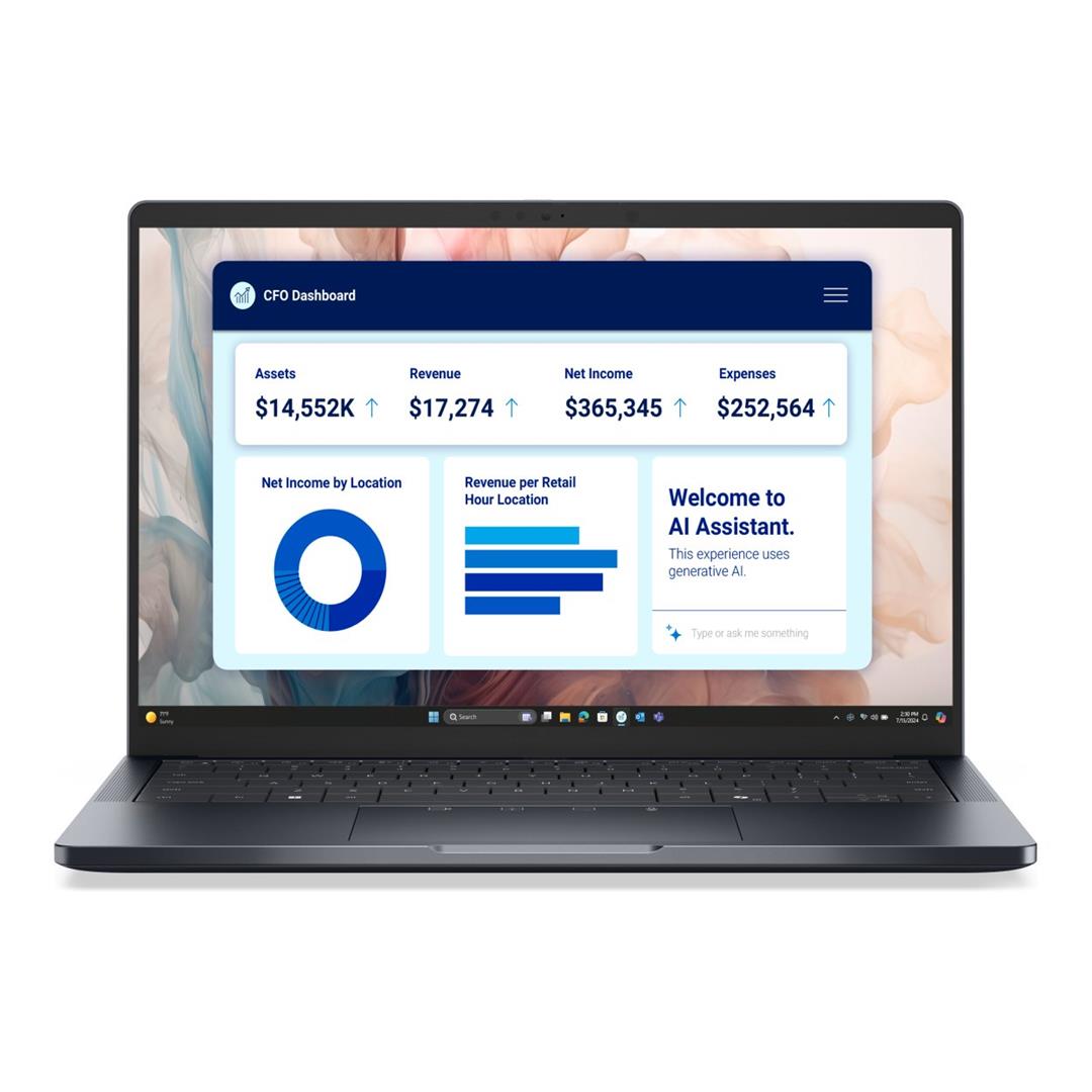 Dell Pro 14 Premium PA14250 – 14″ Core Ultra 5 Copilot+ AI Laptop